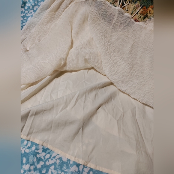 Cider Corset Flower Trimmed Gauze Dress Size 4XL - Picture 5 of 5